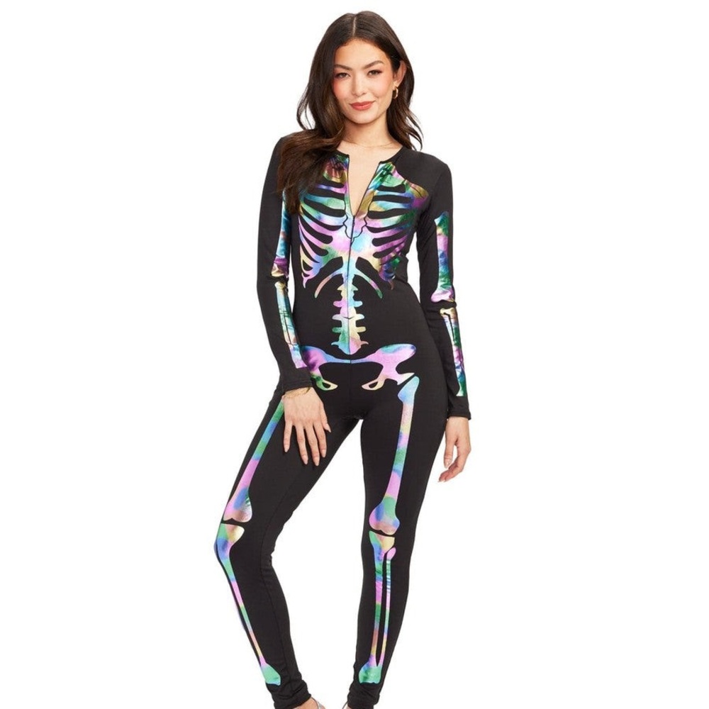 BRAND NEW Sexy Halloween Skeleton Body Suit
